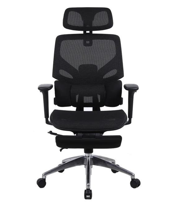 Ergonomisk Kontorsstol – Hög Rygg, Meshdesign & Premiumkomfort
